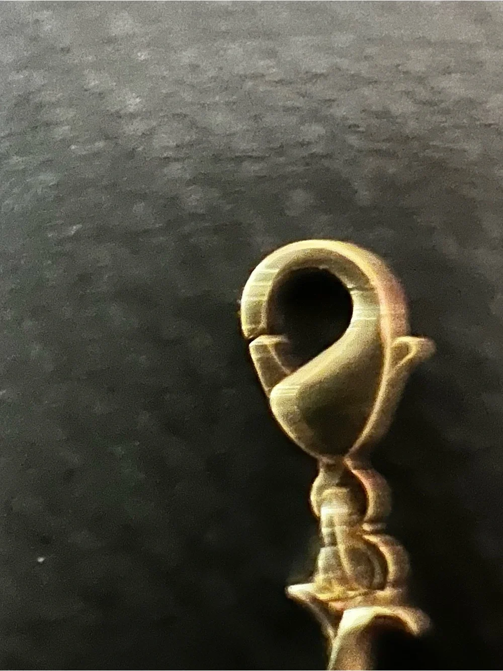 Avon Gold-Tone Accent with Faux Citrine Detail